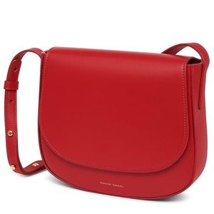 MANSUR GAVRIEL crossbody/ saddle bag in flamma
